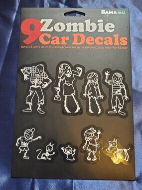 Zombie Car Decals